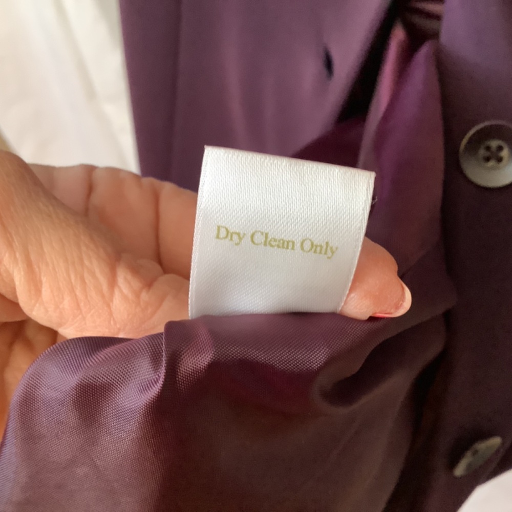 EUC Caslon purple dress jacket size 12 - Picture 13 of 14